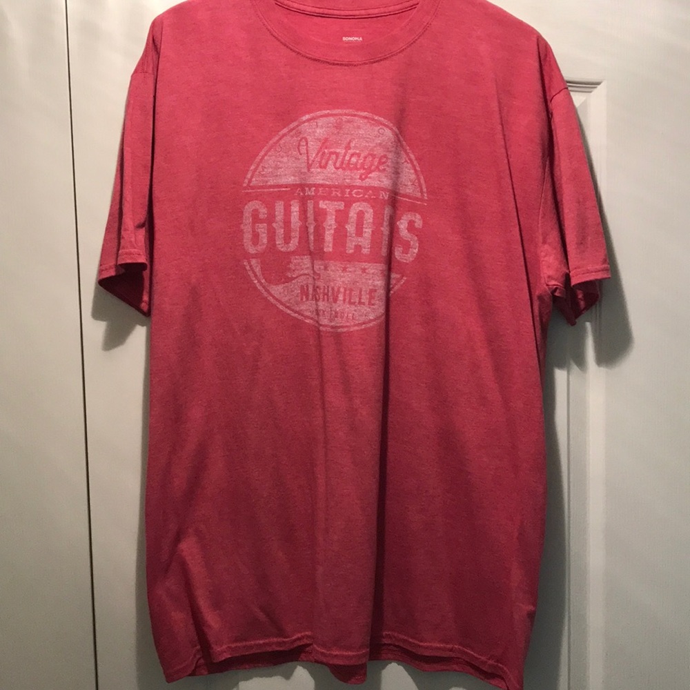 Men’s Light Red XXL Sonoma tee shirt